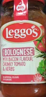 SAUCE FOR BOLOGNESE WITH BACON FLAVOUR, CHUNKY TOMATO & HERBS