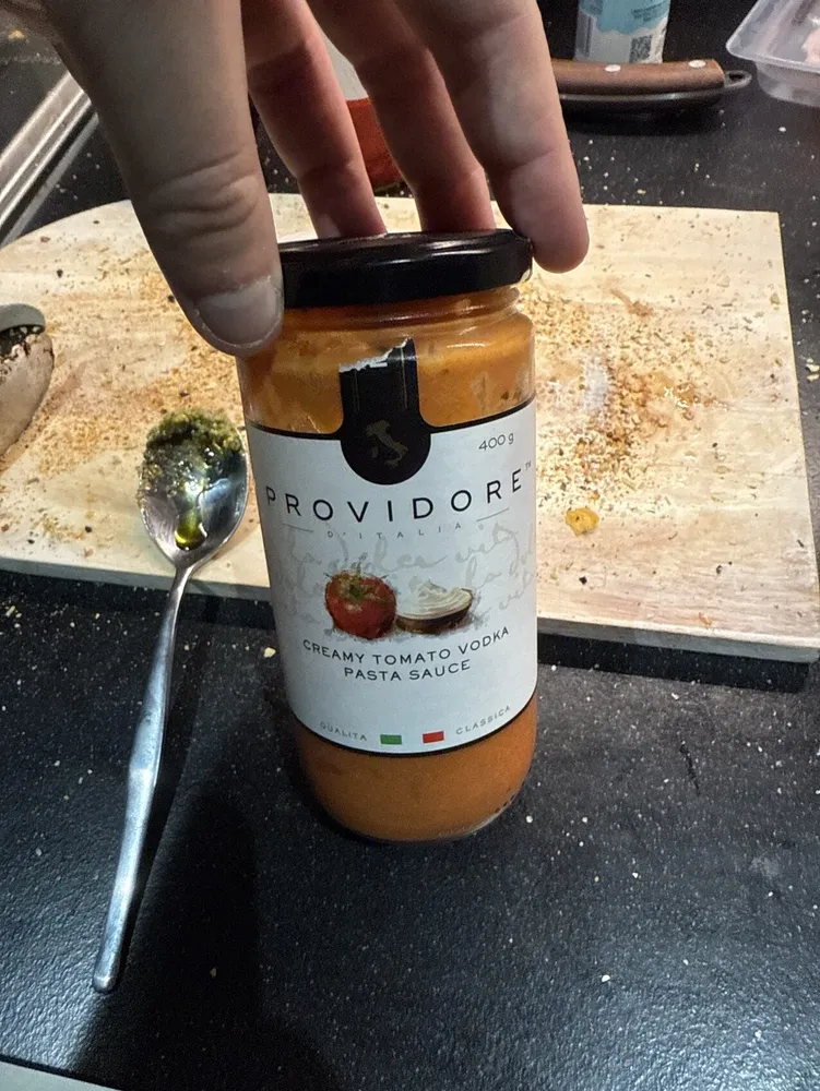Creamy Tomato Vodka Pasta Sauce