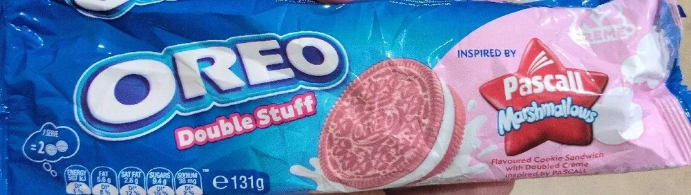 Oreo double stuff inspired by pascall marshmallows