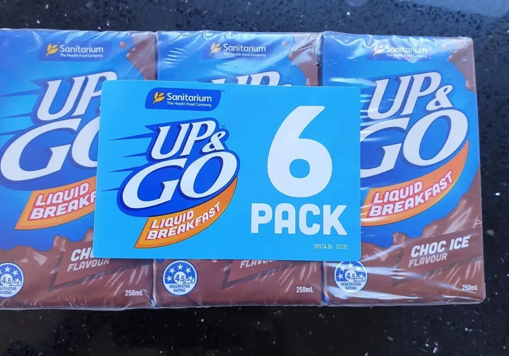 Up & Go Choc Ice 6pk