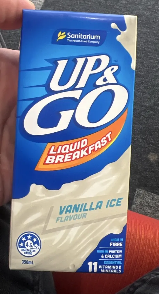 Vanilla Ice Up &go Liquid Breakfast