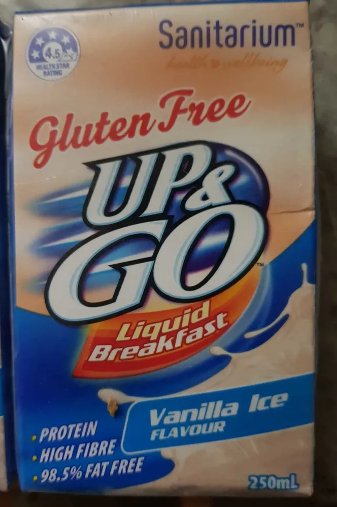 Vanilla Ice Flavour Gluten Free