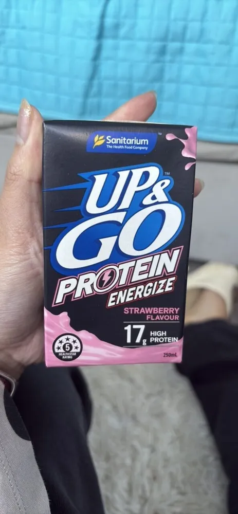 UP&GO Protein Energize Strawberry Flavour