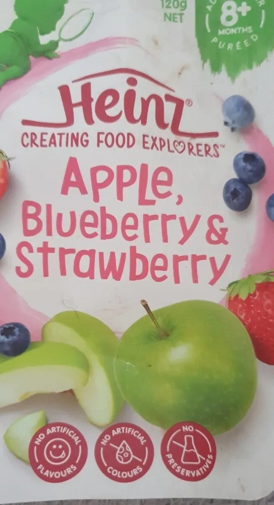 Apple, Blueberry & Strawberry