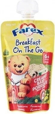 Farex on the go Crmy App Porridge 120g