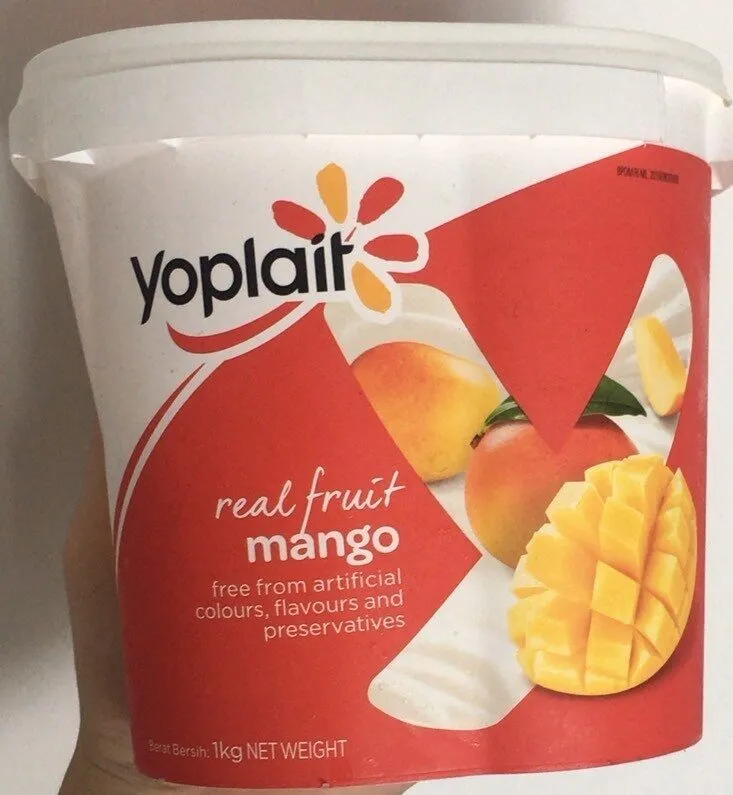 Yoplait Real Fruit Mango Yogurt