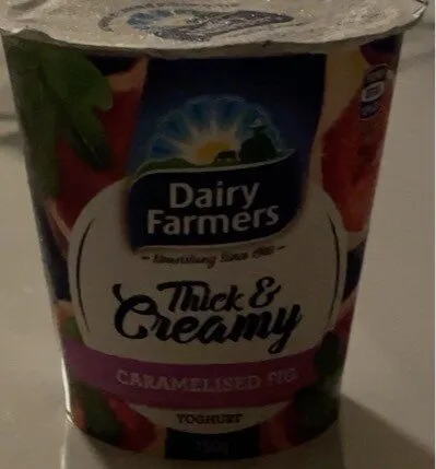 Thick & Creamy Caramelised Fig Yoghurt
