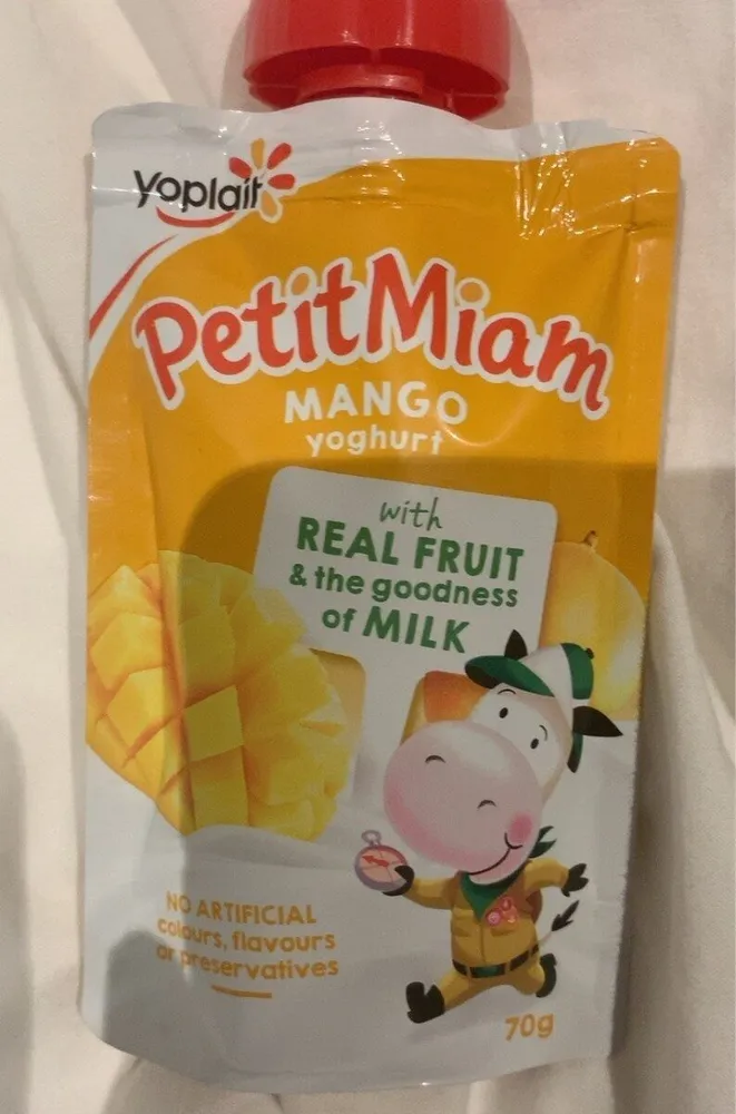 Petit Miam mango yoghurt