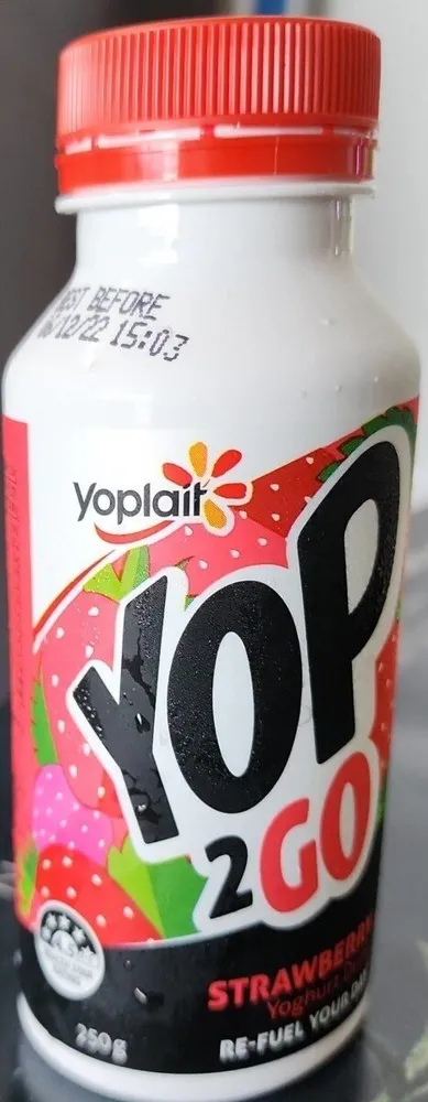Yop2Go Strawberry yoghurt drink