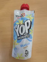 Yop vanilla yoghurt