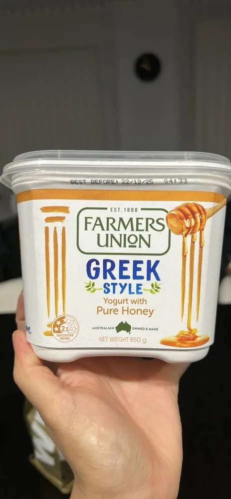 Greek Style Yogurt with Pure Honey