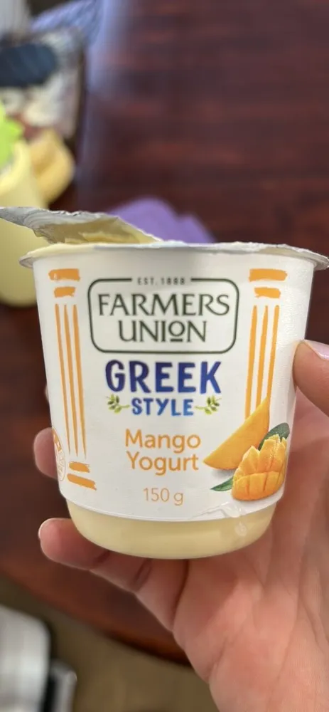 Greek Style Mango Yogurt