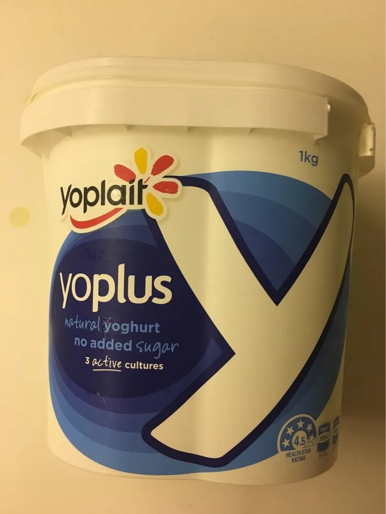 Yoplus Natural Yoghurt (98% Fat Free / 4 Culture Boost) 1KG
