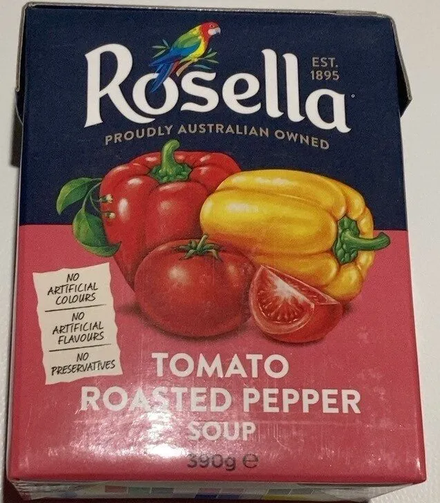 Zuppa di peperoni e pomodoro