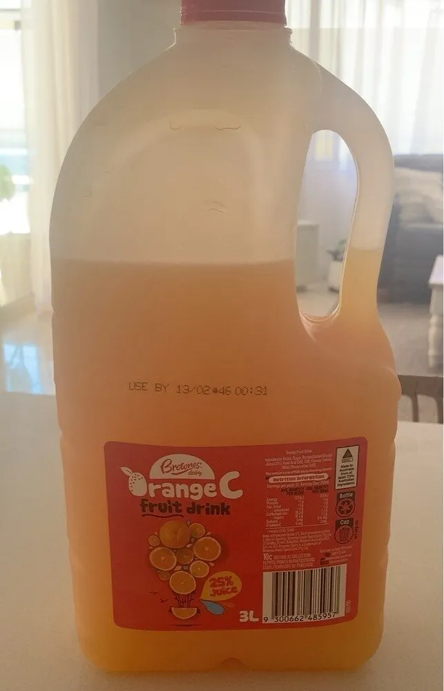 Orange Fruit Drink