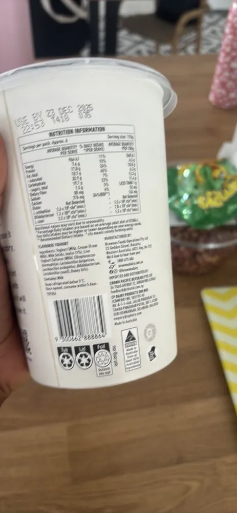 THE GREEK Australian Honey Yoghurt