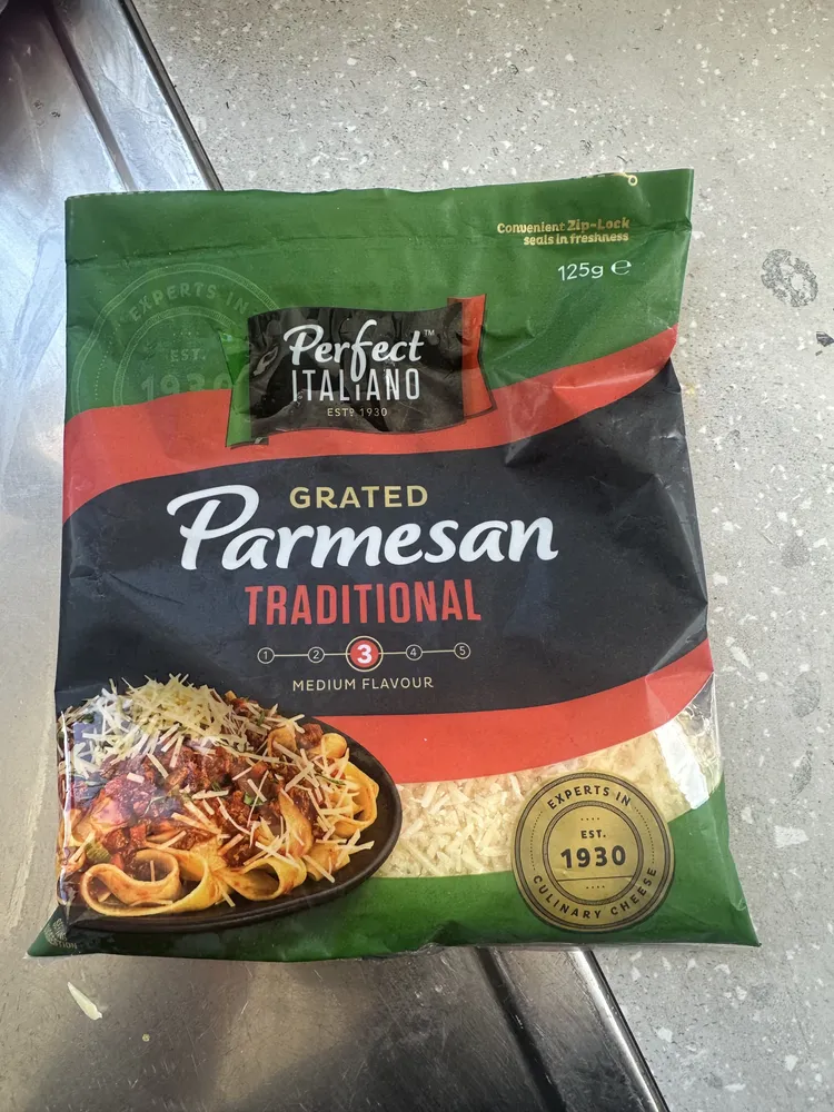 Traditional Grated Parmesan