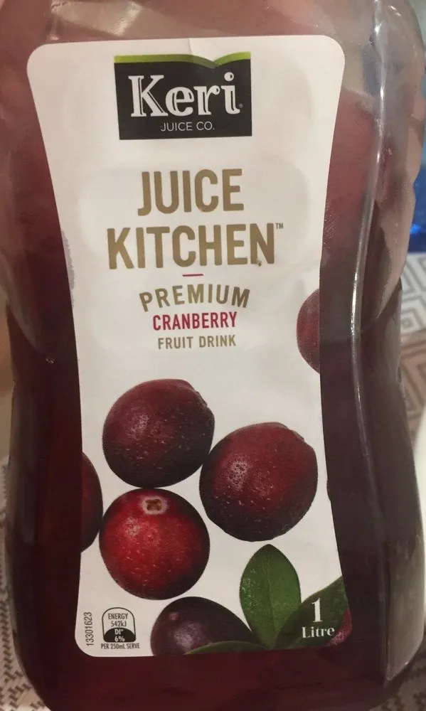 Juice Kitchen Premium Cranberry