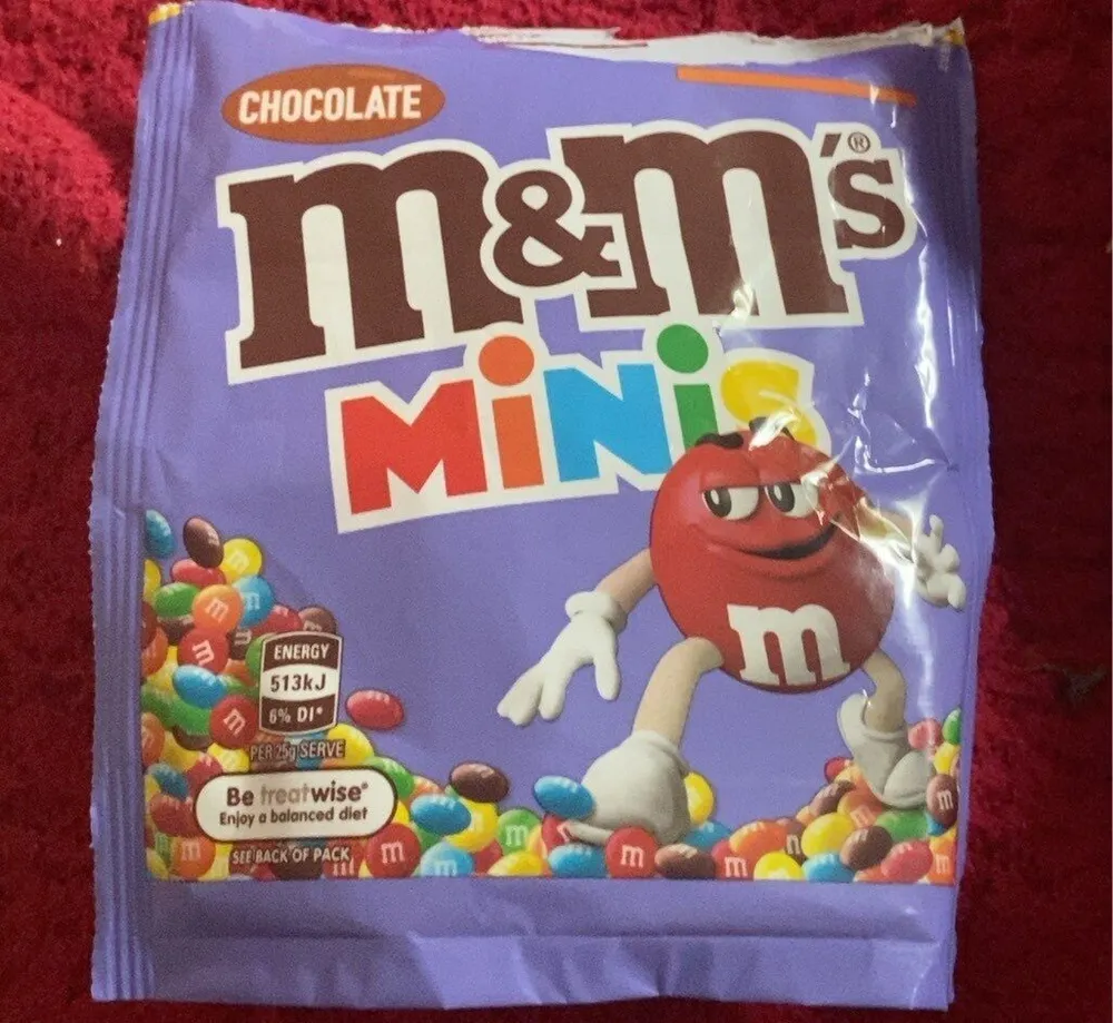 milk chocolate m&m's minis