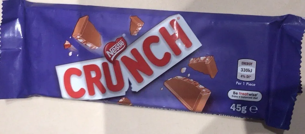 Rice crisps in milk chocolate