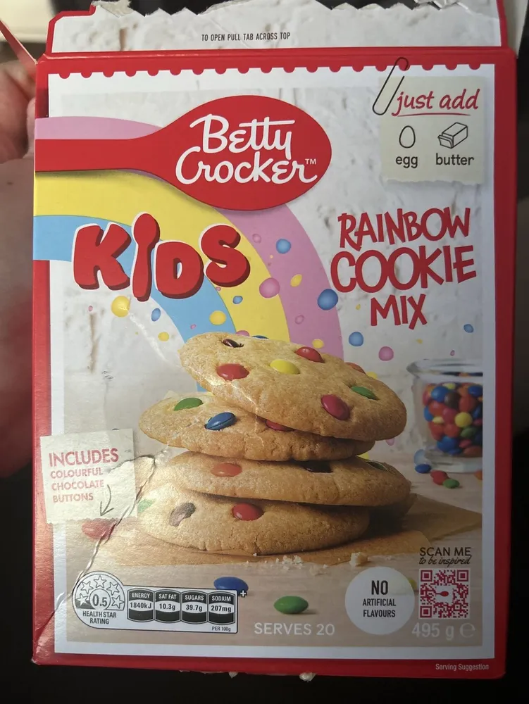 Rainbow Cookie Mix