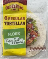 6 Regular Tortillas