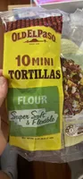 10 Mini Tortillas Flour