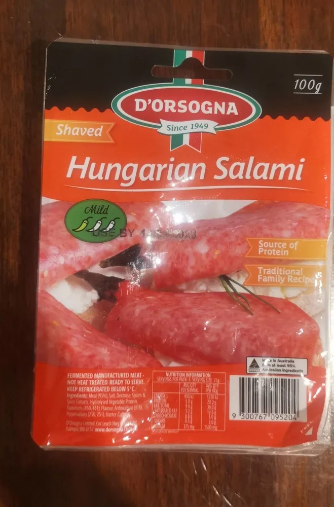 Hungarian Salami mild