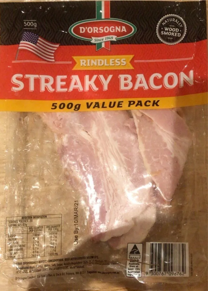 Streaky Bacon