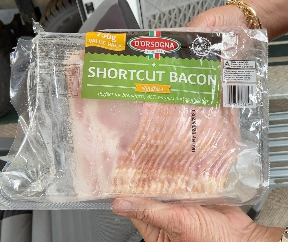 Shortcut bacon