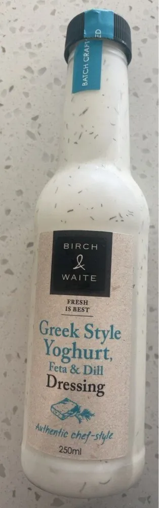 Greek Style Yoghurt, Feta & Dill Dressing