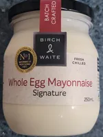 Whole egg mayonnaise signature
