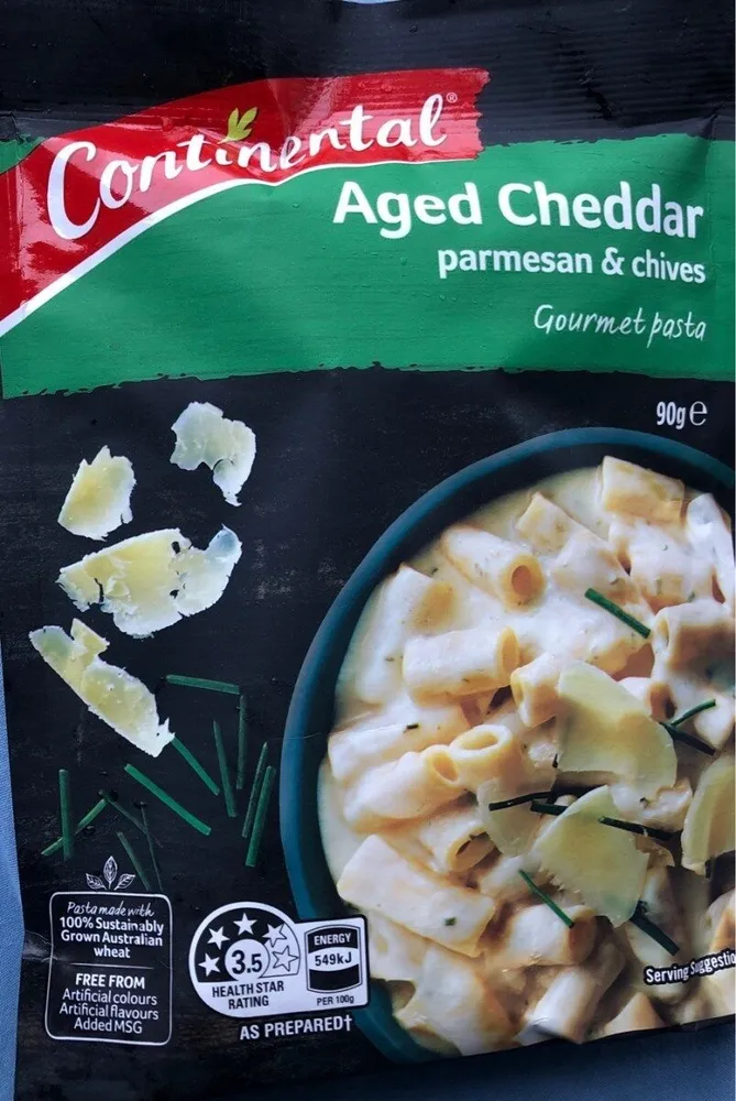 Aged Cheddar parmesan & chives