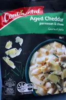 Aged Cheddar parmesan & chives