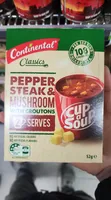 Cup A Soup Pepper Steak & Mushroom With Croutons Serves 2