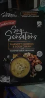 Harvest Pumpkin & Sour Cream with Roasted Garlic Croutons