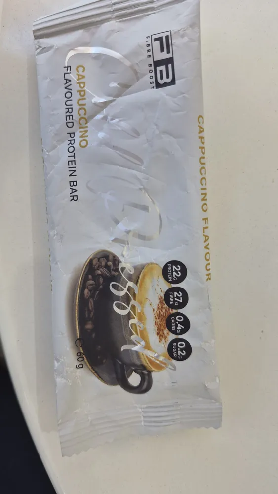 Cold Pressed Cappuccino Flavoured Protein Bar