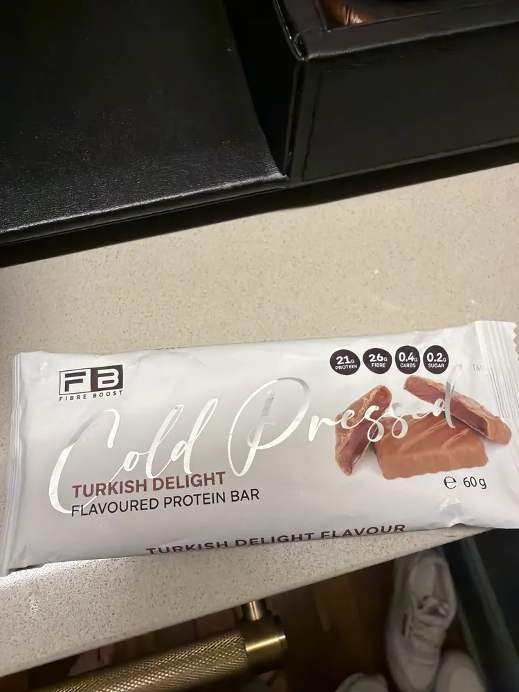 Cold Pressed Turkish Delight Flavoured Protein Bar