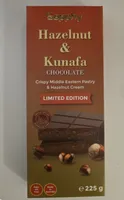 Hazelnut and Kunafa Chocolate