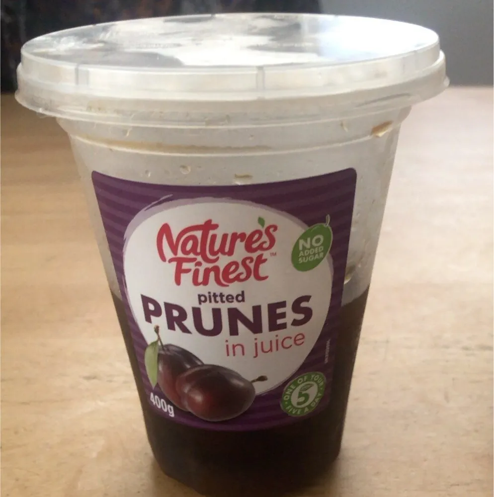 Pitted prunes
