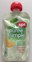 Purée & simple (apple & banana)