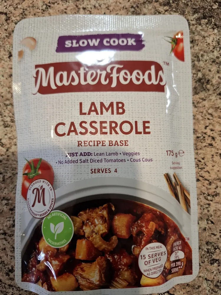 Lamb Casserole Recipe Base