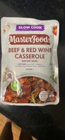 BEEF & RED WINE CASSEROLE