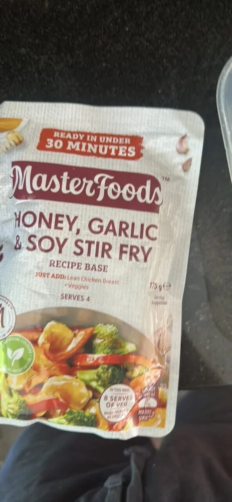 Honey, Garlic & Soy Stir Fry Recipe Base