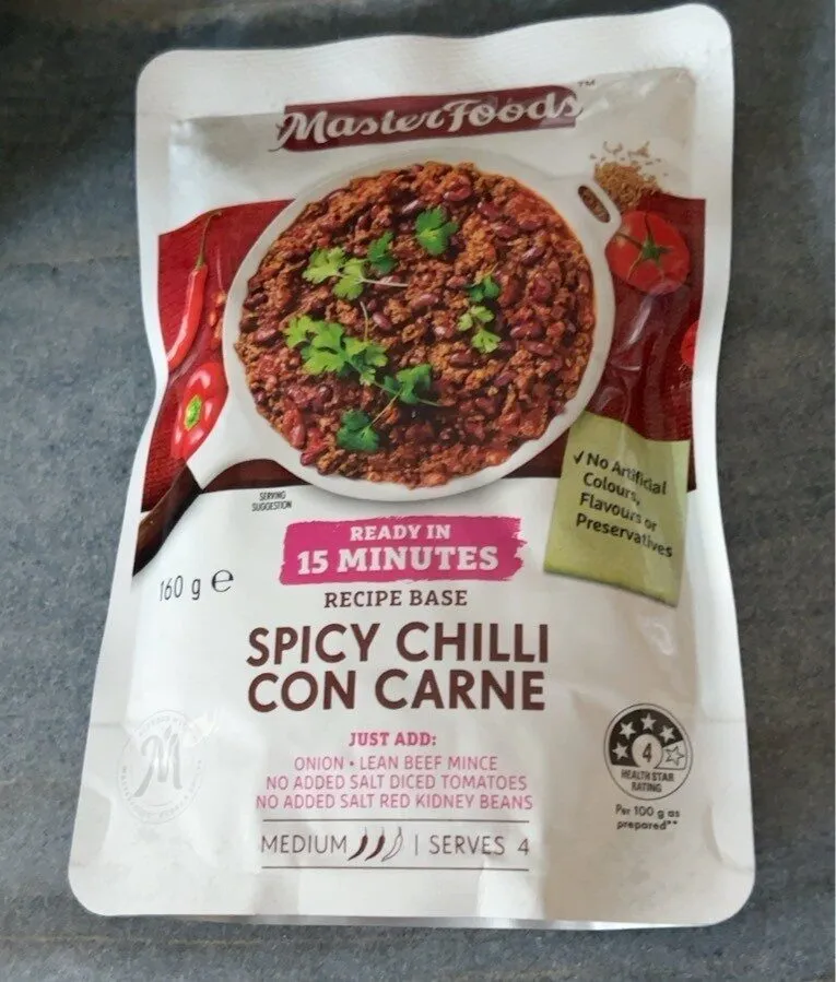 SPICY CHILLI CON CARNE RECIPE BASE