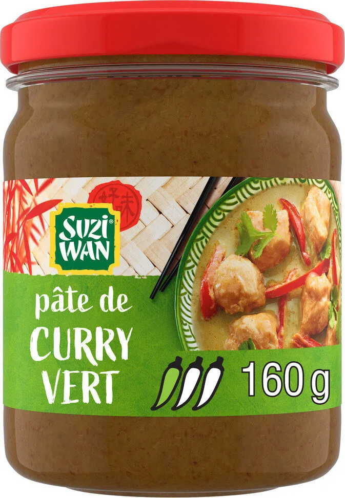 Pâte de curry vert Suzi Wan 160g