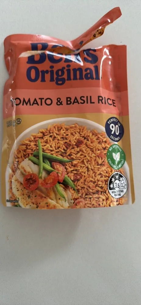 Tomato & Basil Rice