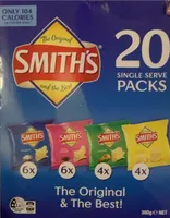 Cheese & Onion Flavoured Crinkle Cut Potato Chips