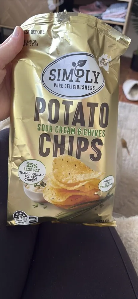 Potato Chips Sour Cream & Chives
