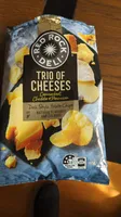 TRIO OF CHEESES FLAVOURED POTATO CHIPS